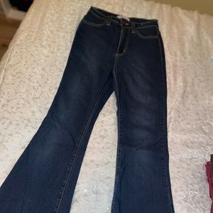 Vibrant Bell Bottom Jeans